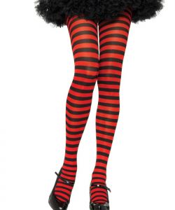 Plus-Size-Striped-Tights-View